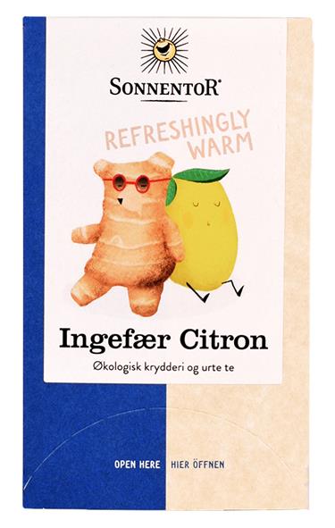 Ingefær/Citron te